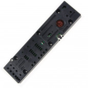 Electronic display card with LED