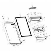 Original door seal (refrigerator) mark 4