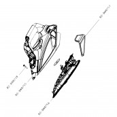 Handle (mark RS-DW0755)