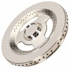 Original crown of the ultra-rapid burner