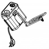 Housing with heating element