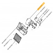 Right half-case (reference n°MS-624894) NESPRESSO PIXIE