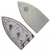 Steam iron soleplate