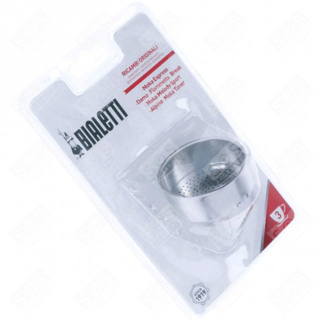 ORIGINAL FUNNEL FILTER 3 CUPS COFFEE MAKER, ESPRESSO - 0800103