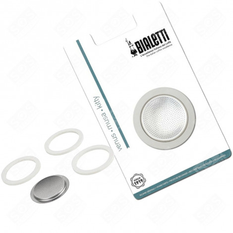 GASKETS (3) AND 4-CUP FILTER ORIGINAL COFFEE MAKER, ESPRESSO - 0005370X12