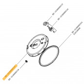 Stainless steel lid (marking No. SS-1530000332)