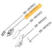 Electronic card with screen (reference no. SS-203953)