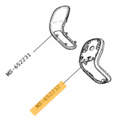 Gray upper flask (marking MS-652232)