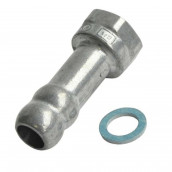 Natural gas nipple 1/2 female with joint