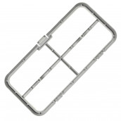 Plastic frame of the condenser filter