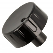 Button, black handle