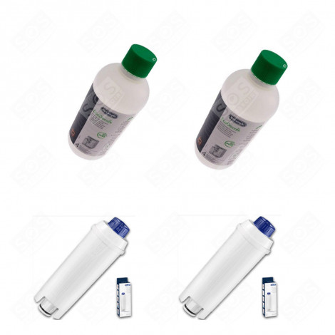 SET OF 2 FILTERS + 2 DESCALERS COFFEE MAKER, ESPRESSO - 5513292811, 5513296041