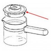 Small coffee pot lid