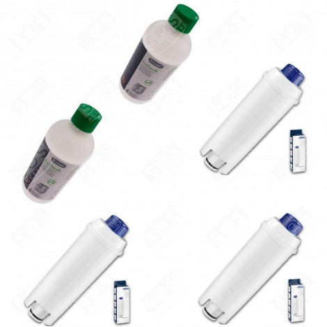 SET OF 3 FILTERS + 2 DESCALERS COFFEE MAKER, ESPRESSO - 5513292811, 5513296041