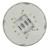 Rear cover with LEDs