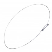 Rear collar seal of the porthole