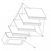 Shelf profile, shelf (reference point n°40)