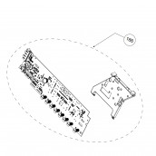 Electronic card, power module (mark 186)