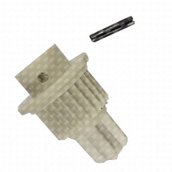 Motor pulley with pin