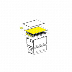 Shelf, rack (marker 136e)