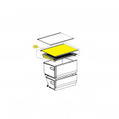 Shelf, rack (marker 136e)