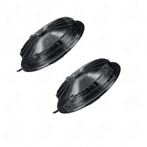 SET OF 2 CARBON FILTERS EXTRACTOR HOOD - CR230, 484000008655