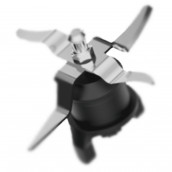 Blade with seal and bolt