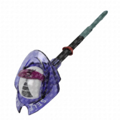 Limescale collector rod