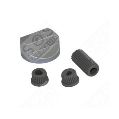 UNIVERSAL ROTARY BUTTON Ø 42 MM + 3 ATTACHMENTS GAS / ELECTRIC OVENS - 21823 