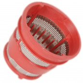 Red juicer filter