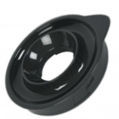 Gray blender bowl lid