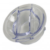 Blender bowl lid plug