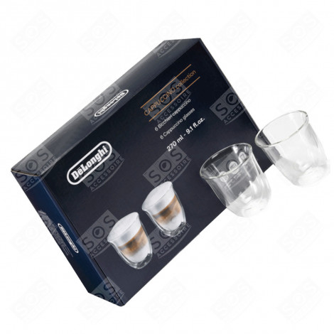 6 CAPPUCCINO CUPS COFFEE MAKER, ESPRESSO - 5513296661, 5513284441