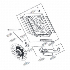 Fan motor (mark n°346810)