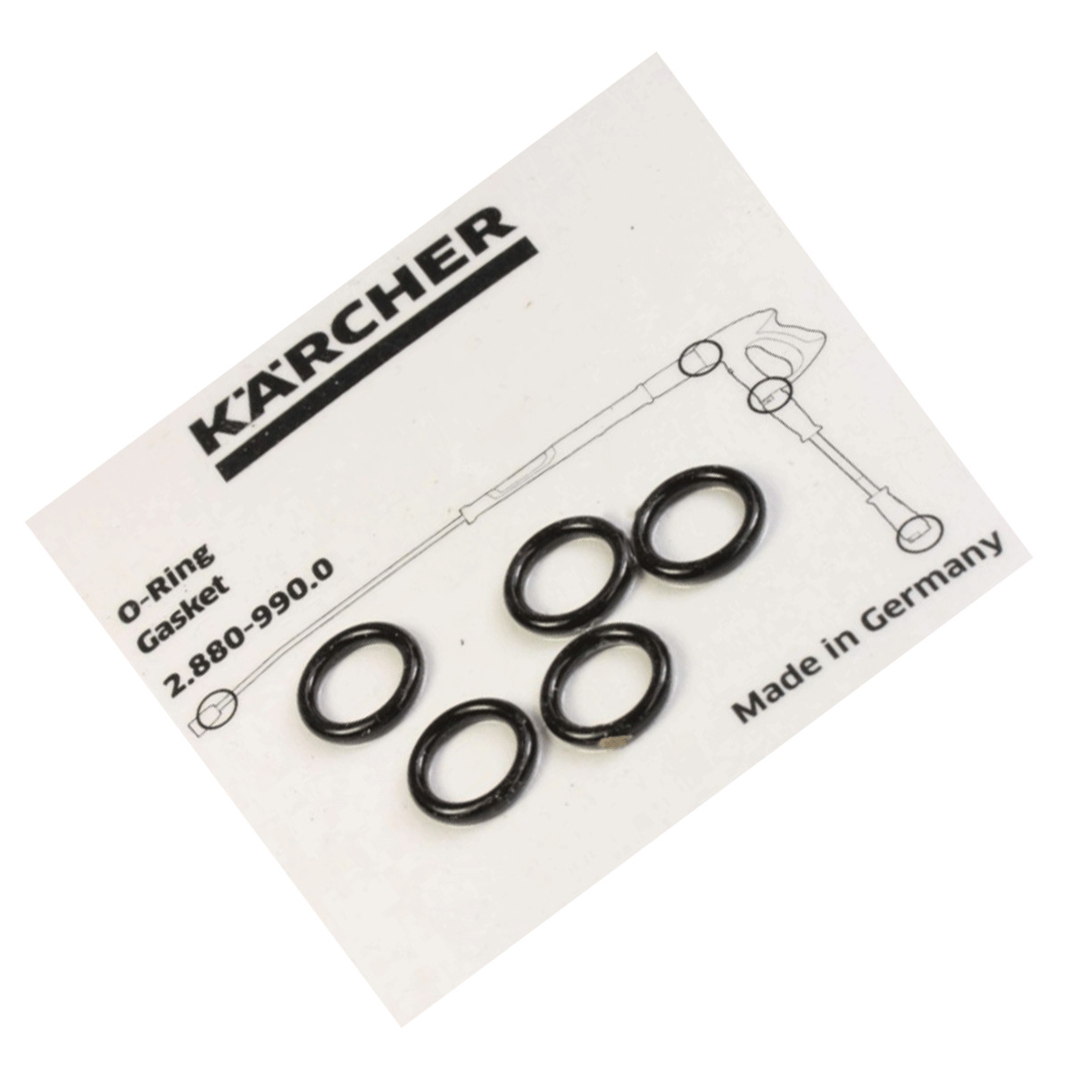 Karcher Original Reparatursatz - Pumpendichtungen K6 K7 HD