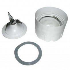 White blade base for blender/mixer bowl