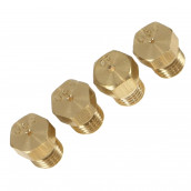 Injector set, butane nozzle