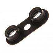 Double connection gasket