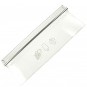 Original drawer front 400x150 mm (freezer part)