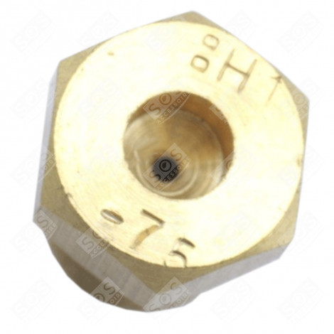 ORIGINAL INJECTOR, NOZZLE 0.75 MM ELECTRIC / GAS HOBS - 909010788