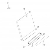 Exterior facade of the door (reference No. 60)