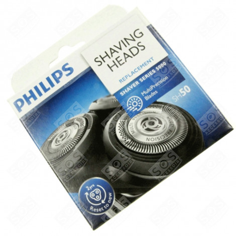 SET OF 3 X SERIES 500 SHAVING HEADS ELECTRIC SHAVER - HQ850, 422203625841