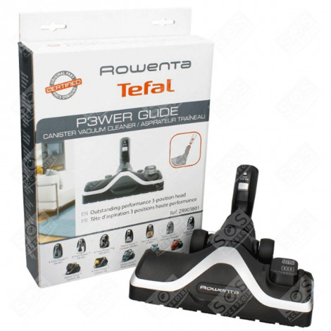 Crosse et brossette pour aspirateur Rowenta Silence Force RS-RT3415