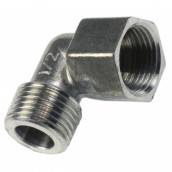Angled connector