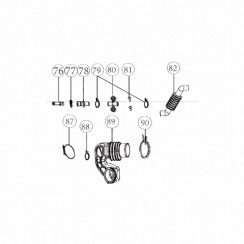 Detergent box hose reference 89