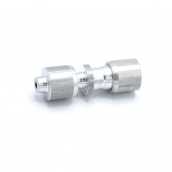 Straight Lokring aluminum fitting 8/2NRAl00
