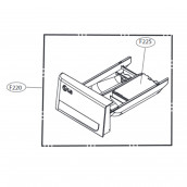 Drawer front (product box, mark F220)