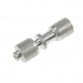 Straight Lokring aluminum fitting 6/2NRAl00