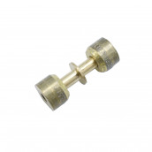 Straight Lokring brass fitting 3,5NKMs00