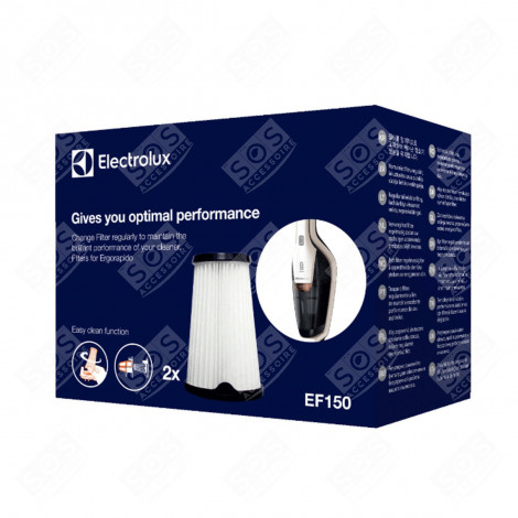 PACK OF 2 EF150 FILTERS VACUUM CLEANER  - 9001683748